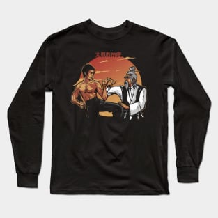 Bruce Movie Jeet Kune Do Be Water Lee Legend Long Sleeve T-Shirt